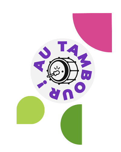 au tambour